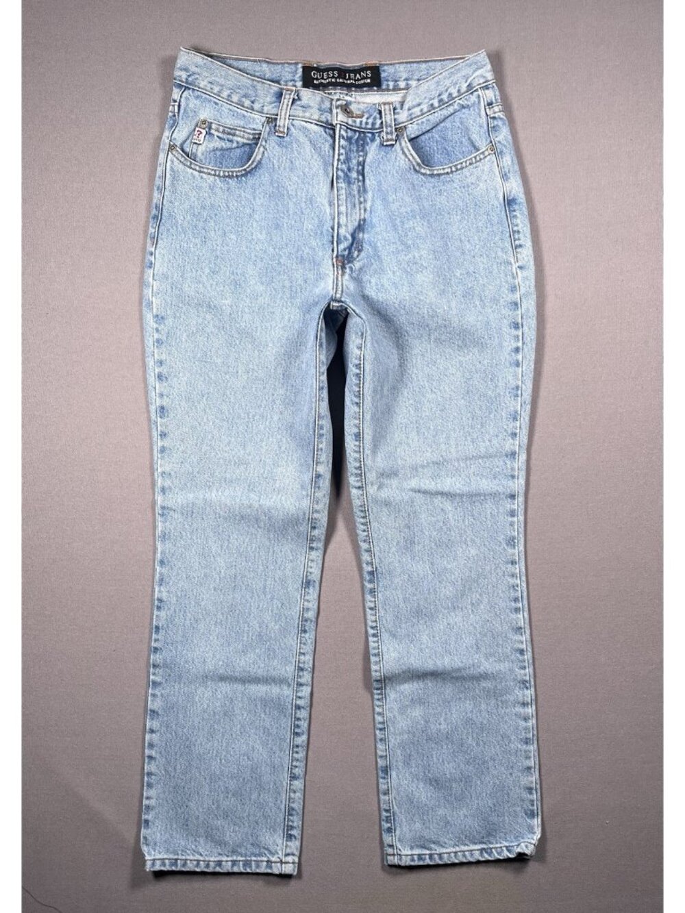 Guess Vintage USA American Tradition Light Wash Jeans - Women Size 29 X 28